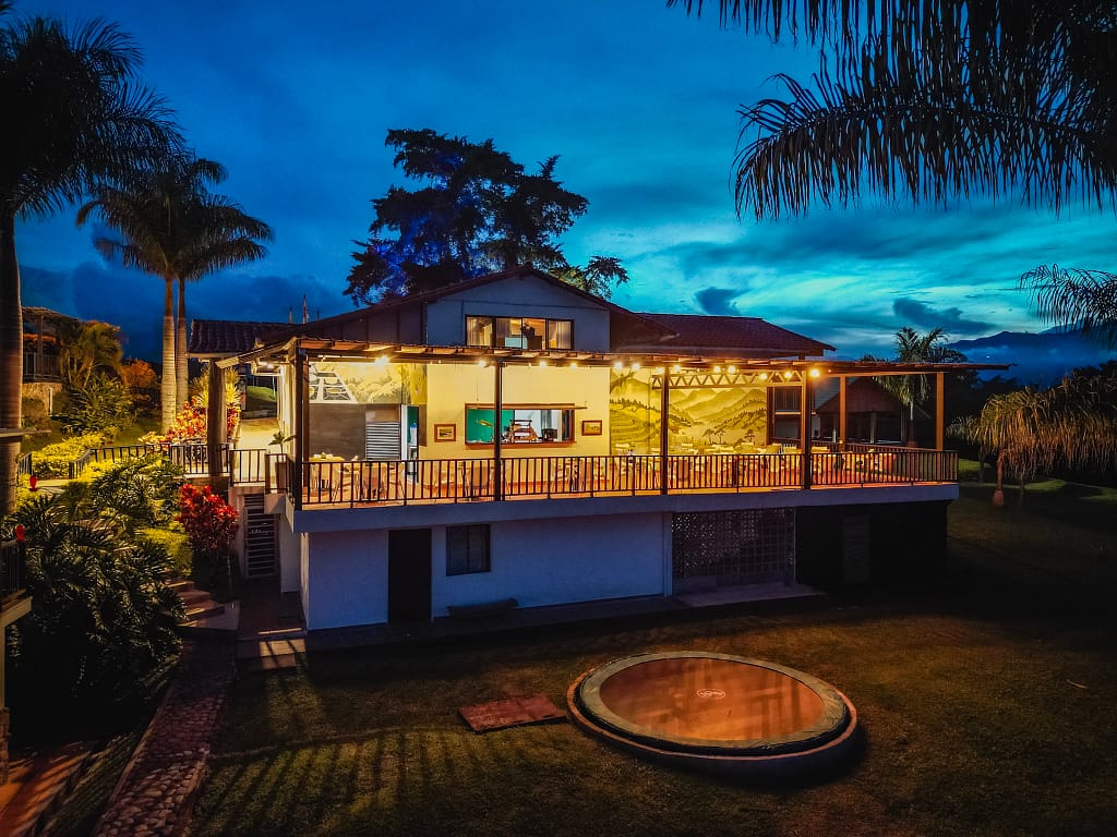 Restaurante La Huerta Hotel Calima Valle del Cauca